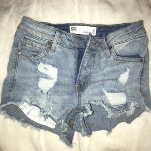 Size 0 RSQ denim shorts Venice Mid Rise